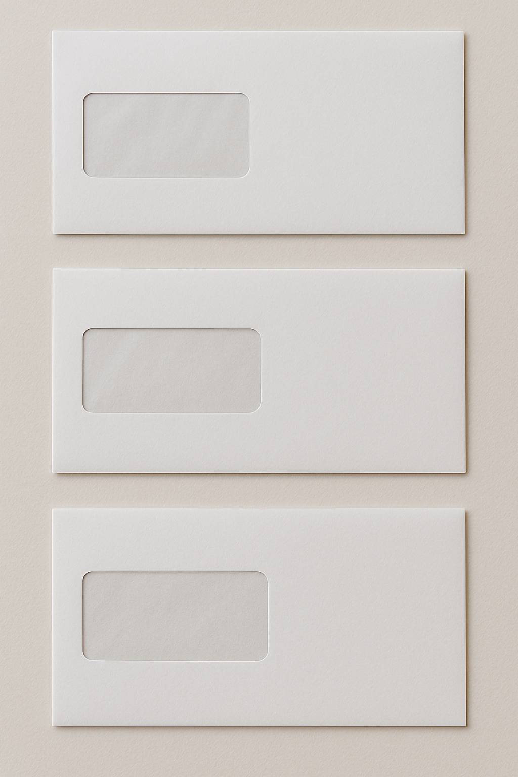 envelope window film